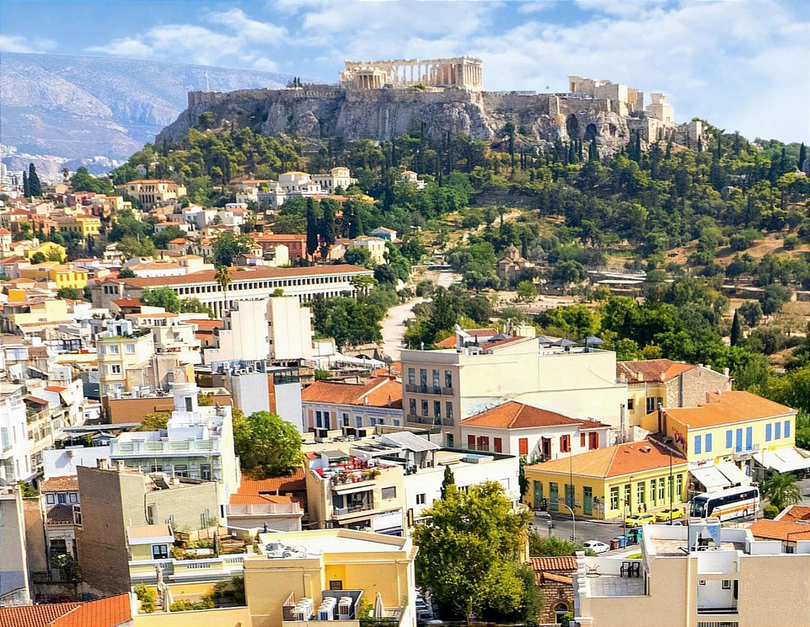 Apeiron Acropolis Suites Athene Buitenkant foto