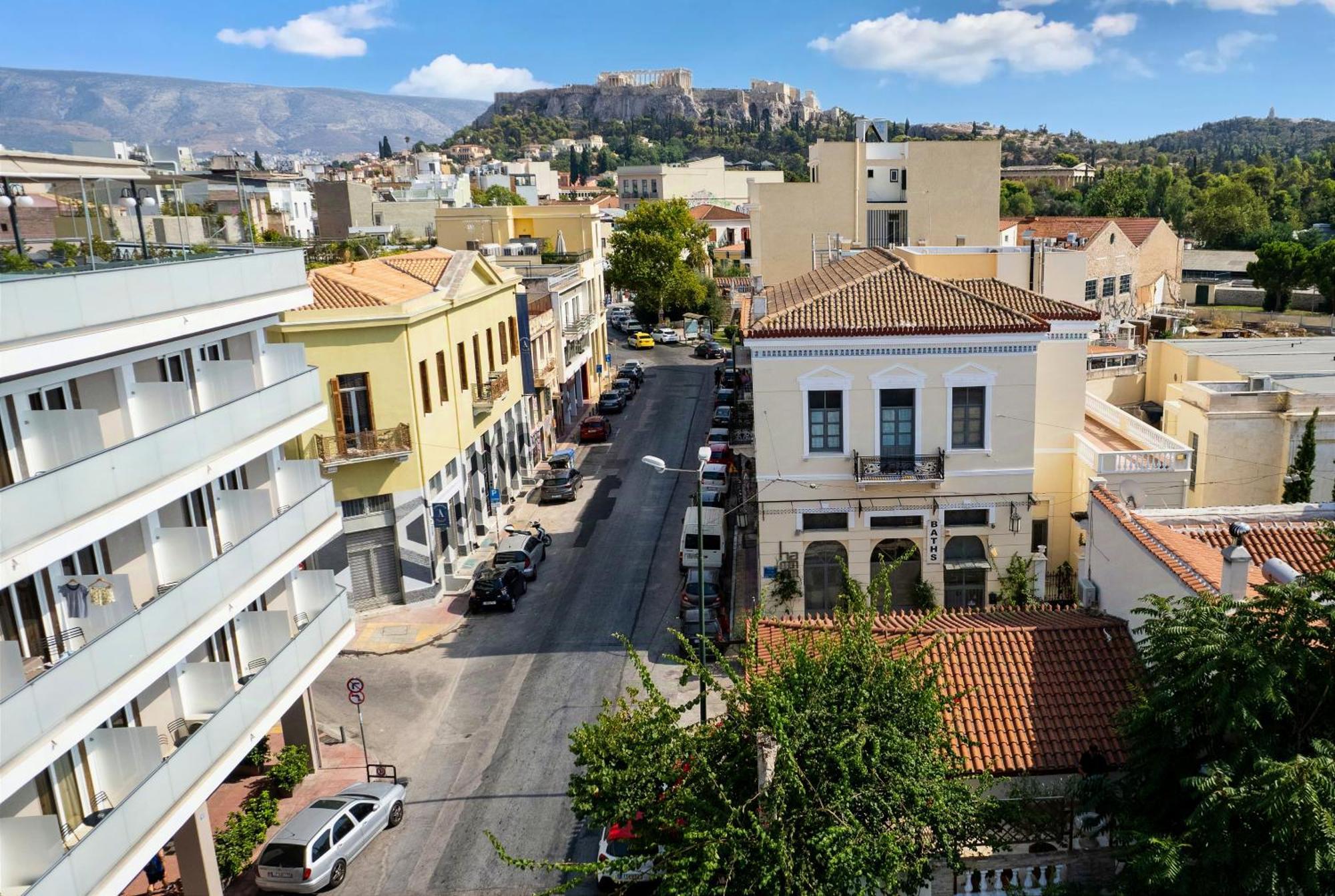 Apeiron Acropolis Suites Athene Buitenkant foto