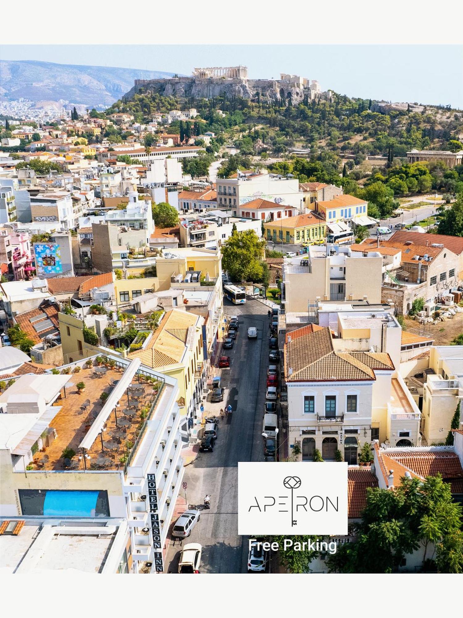 Apeiron Acropolis Suites Athene Buitenkant foto